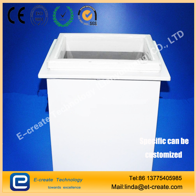 Lianyungang Double-deck Silica Quartz Tank for Wafer Cleaning