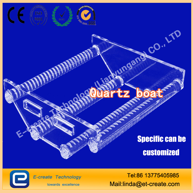 Semiconductor Quartz Boat，Quartz crystal boat，CT Quartz Boat，Semiconductor Diffusion Quartz Boat 2-8 inch