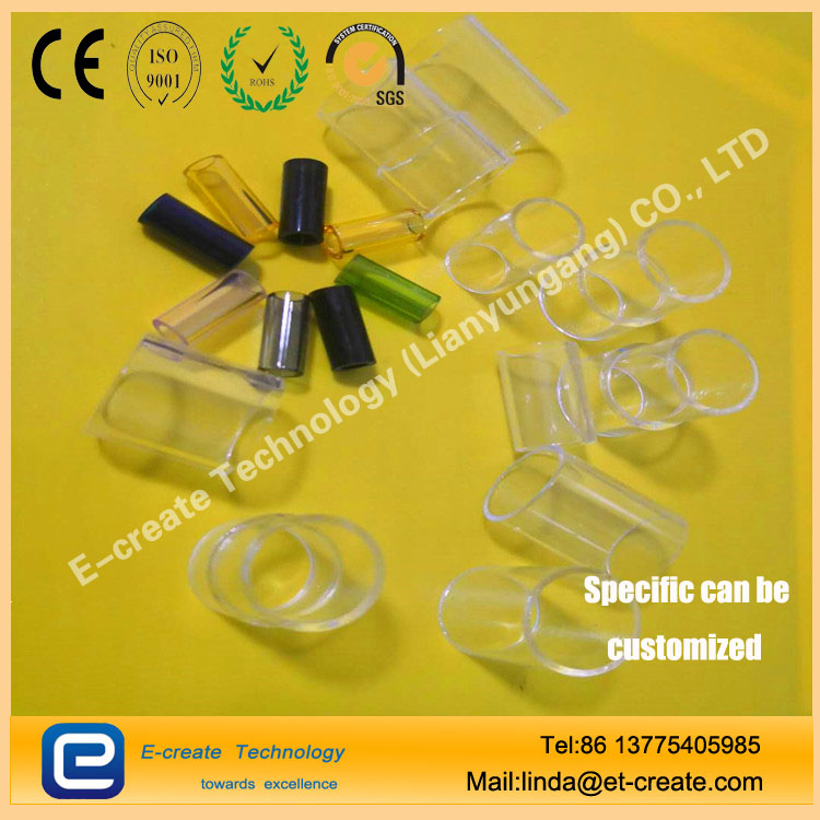 Electronic cigarette atomizer quartz tube