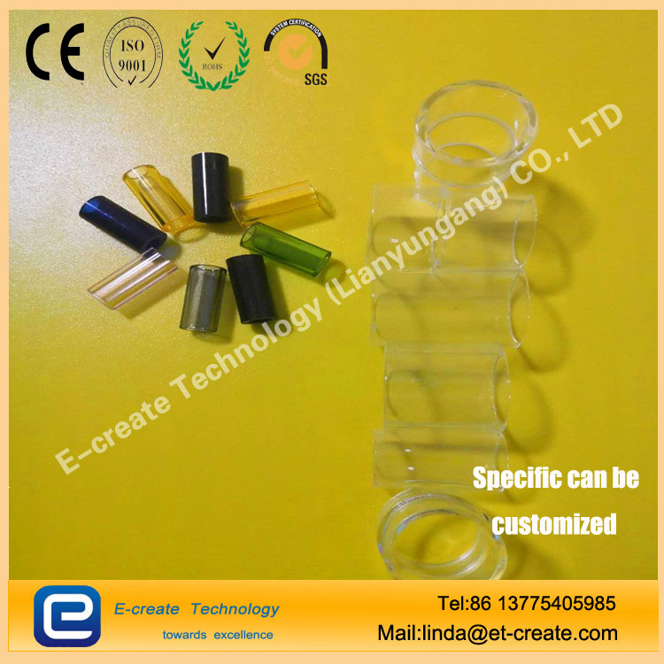 Electronic cigarette glass